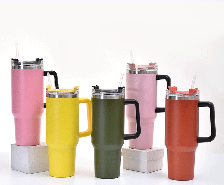 Großer 40oz Edelstahl Thermobecher Für Auto Getränkehalter_voghion.com