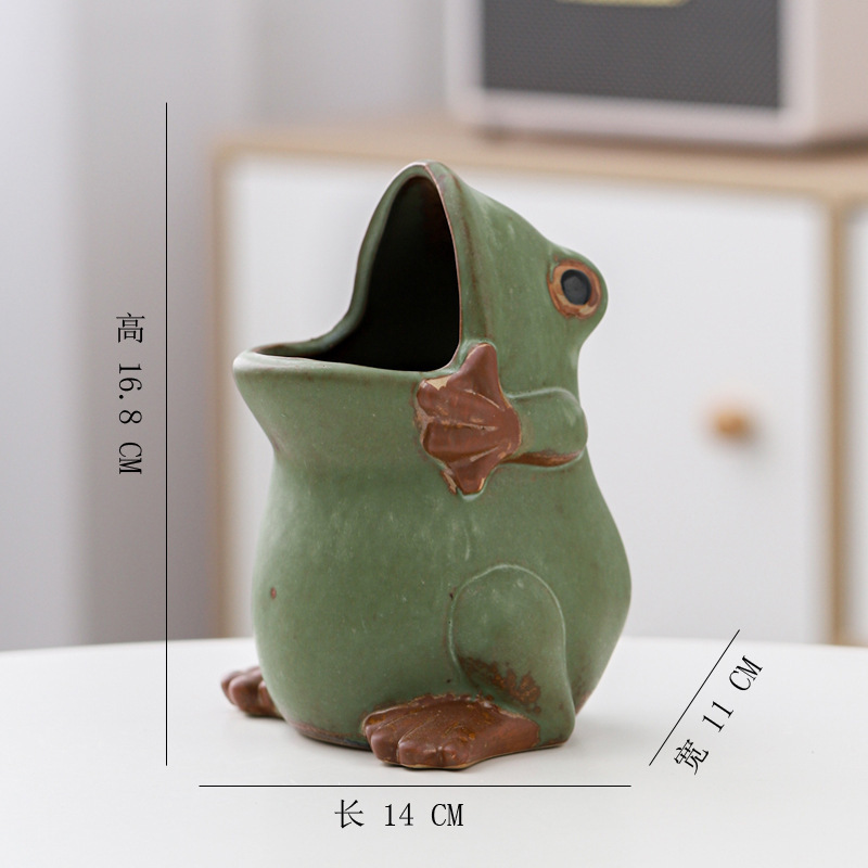 개구리 배지 343 (청동)