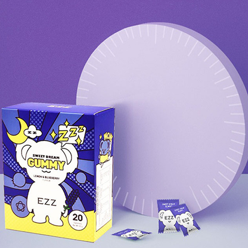 EZZおやすみ甘い夢グミギャバかわいいコアラ外形ゲルキャンディー60g/箱|undefined