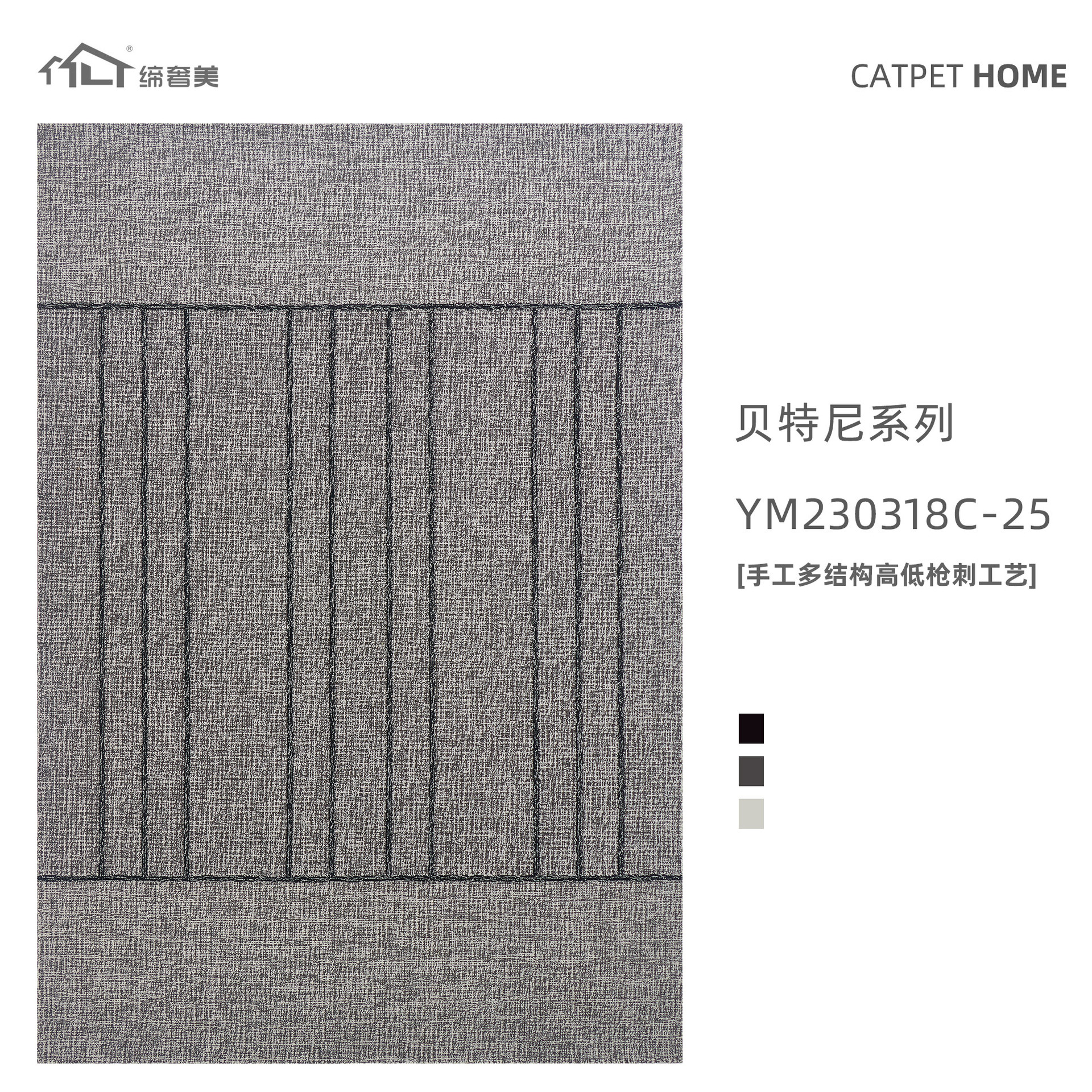 Alfombras tejidas a mano sala de estar lana alfombras de estudio resistente a la suciedad fácil de cuidar alfombras de dormitorio de gran área de villa de lujo