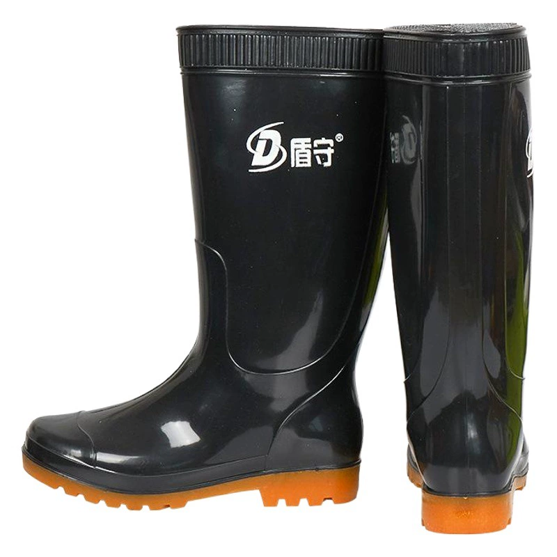 Резиновая непромокаемая обувь для защиты труда, водонепроницаемая обувь, Мужская черная Нескользящая износостойкая обувь для строительных площадок, резиновые сапоги, производители оптом