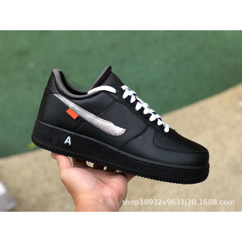 Foreign Trade Putian Shoes Af1 Air Force 1 Silk Daisy Pippen Colorful Laser Black Warrior Low-Top White Sneakers