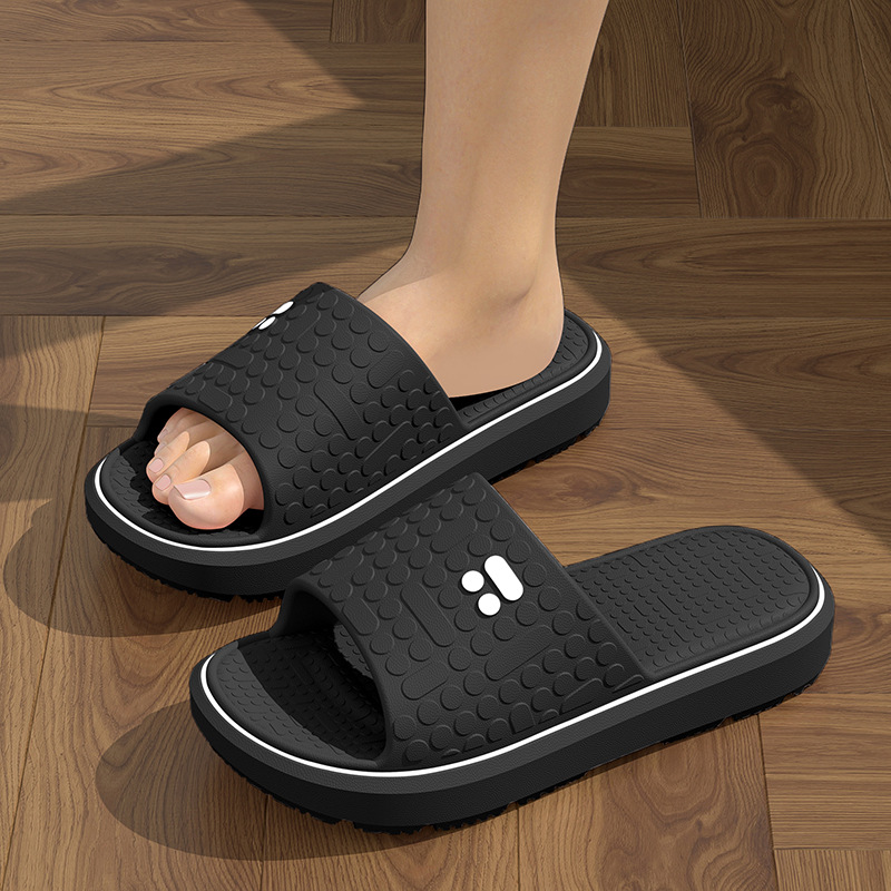 Eva zapatillas frías para mujeres verano pisar mierda sensación de baño casero anti-deslizante no olor pies hogar interior al por mayor hombre