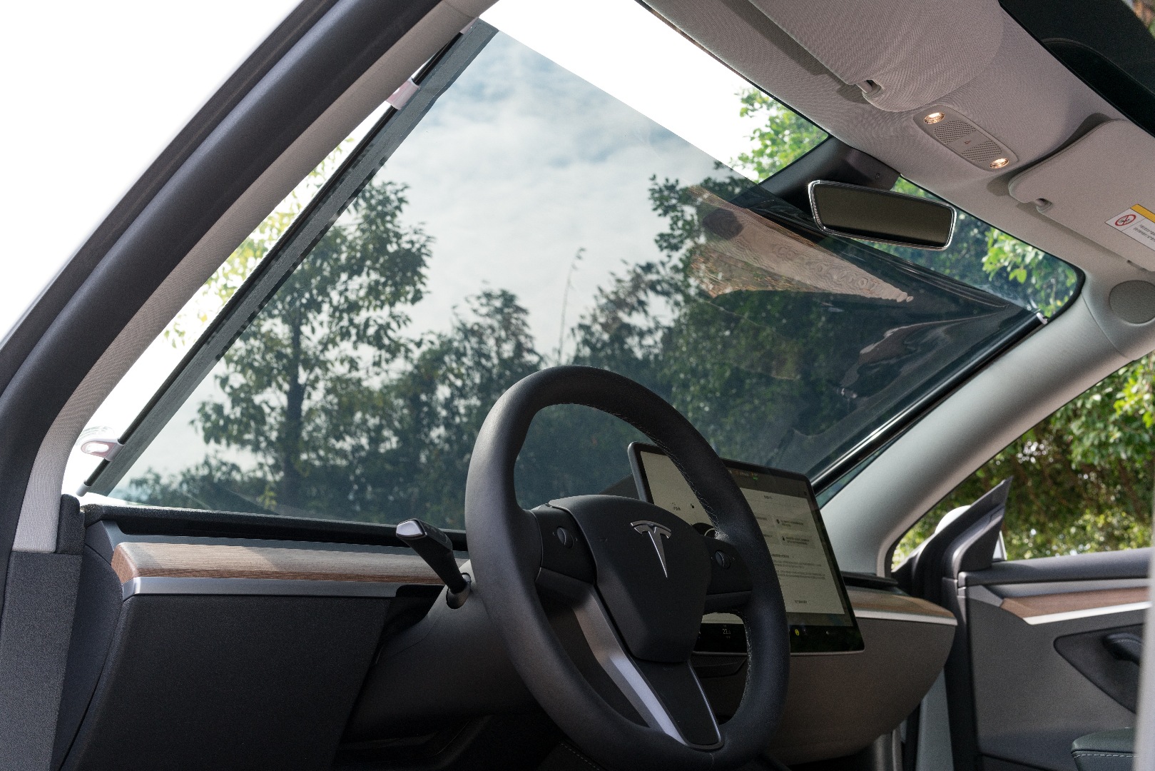 Cross-Border Car Roller Blinds, Car-Mounted High-Definition Retractable Sunshades, Transparent Car and Home Dual-Use Sun Protection Shades