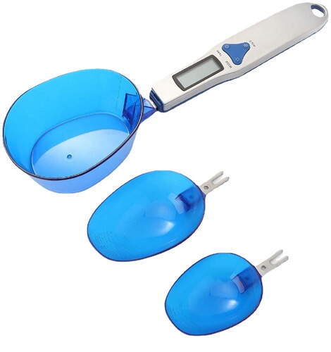 Cross-border charging stainless steel home electronic measuring spoon kitchen spoon scale milk powder food pet feeding scale electronic scale