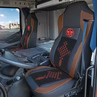 Four-Season Universal Seat Cover, Seat cushion, seat cover - high-end-model-chinese-ice-silk-model-black-coffee-color-alone-main-drivers-piece