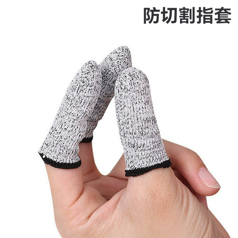 Устойчивый к порезам напальчник для большого пальца, гравировка, устойчивый к порезам, защитный напальчник для защиты труда, уровень HPPE 5.