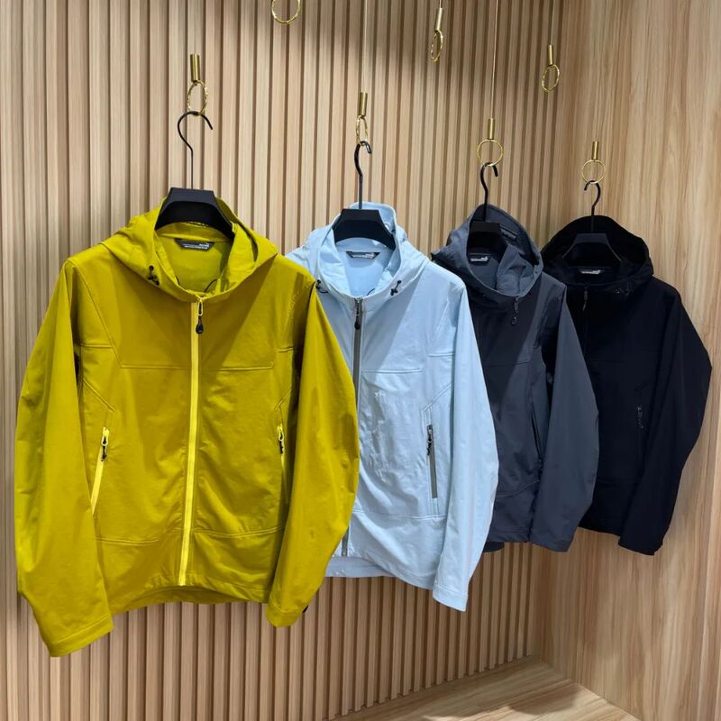 Niaojia Gm Lt Series Men's Multifunctional Outdoor Leisure Windproof Breathable Water-Repellent Soft Shell Hooded Jacket