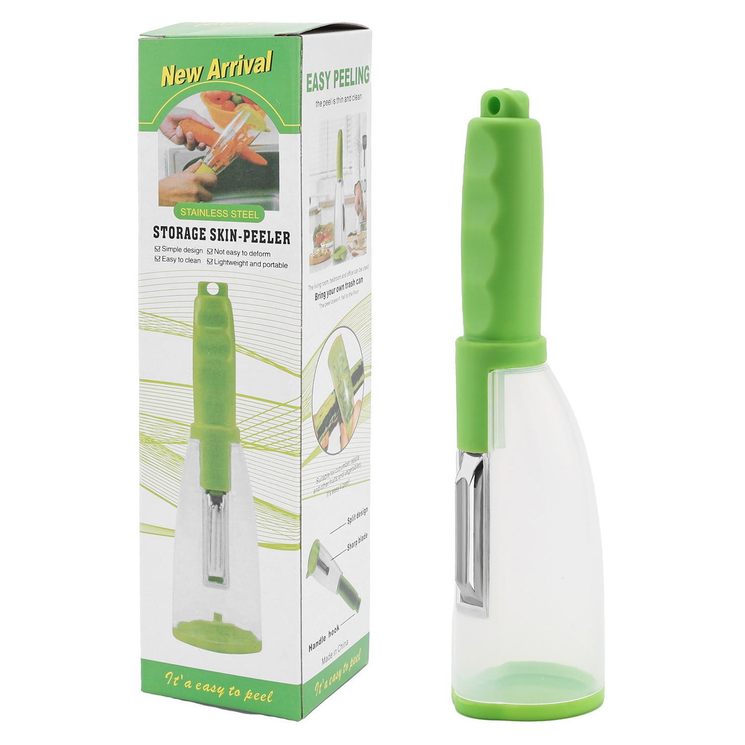 Fábrica nuevo melón cepillado vegetal y fruta pelador de almacenamiento melón cepillado pelador hogar cocina patata fruta melón pelador