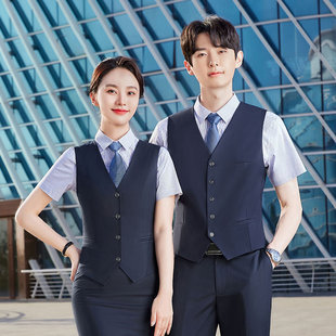 Business Professional Vest Men's Dy1-M03 Vest Men's Navy Blue Sapphire Blue Wine Red Gray Black