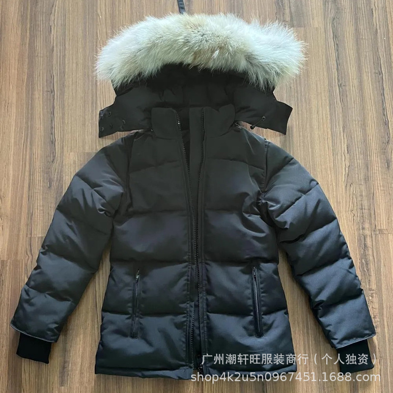 Cross-Border Chelsea Women's Export down Jacket 04 Canadian Short Parka Jacket
