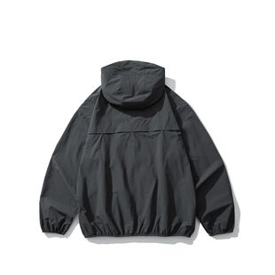 Trendy Brand Outdoor Sun Protection Clothing Men's UPF200 Hooded Skin Clothing Women's Casual All-match Breathable Couple Top Jacket