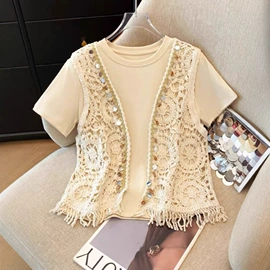 吊带背心;女式针织衫;女式马甲