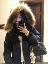 新款冬季棉衣女生工装复古派克服韩系宽松棉服棉袄小个子外套男士
