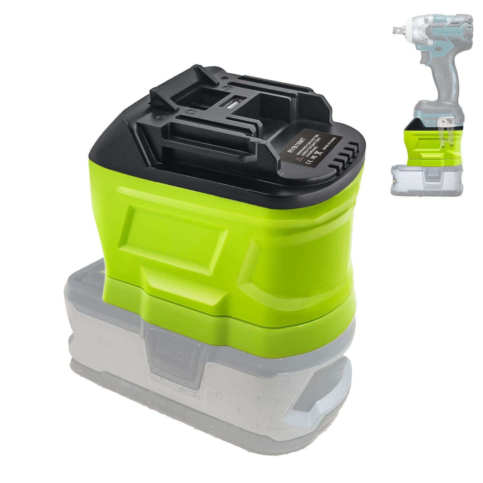 Adaptador de batería de cabello directo del fabricante es compatible con Dewei Mutian MiWatch 100 convertidores de baterías rotativas mutuas image 61