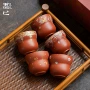 花纹纹样紫砂陶瓷品茗杯