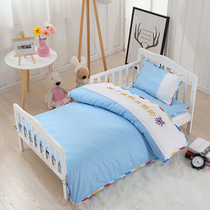 廠家批發定制夏季新款嬰幼兒床品套件