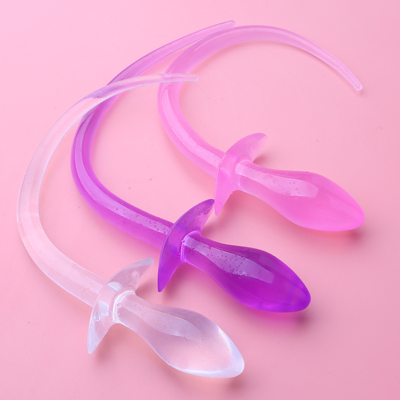 Fox-Themed Wearable Anal Tail Plug, TPE Dog Tail Costume Accessory for Adults — detail image 9
