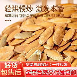 代发美人甲南瓜子南瓜籽熟原味椒盐味小零食批发炒货美人甲南瓜子