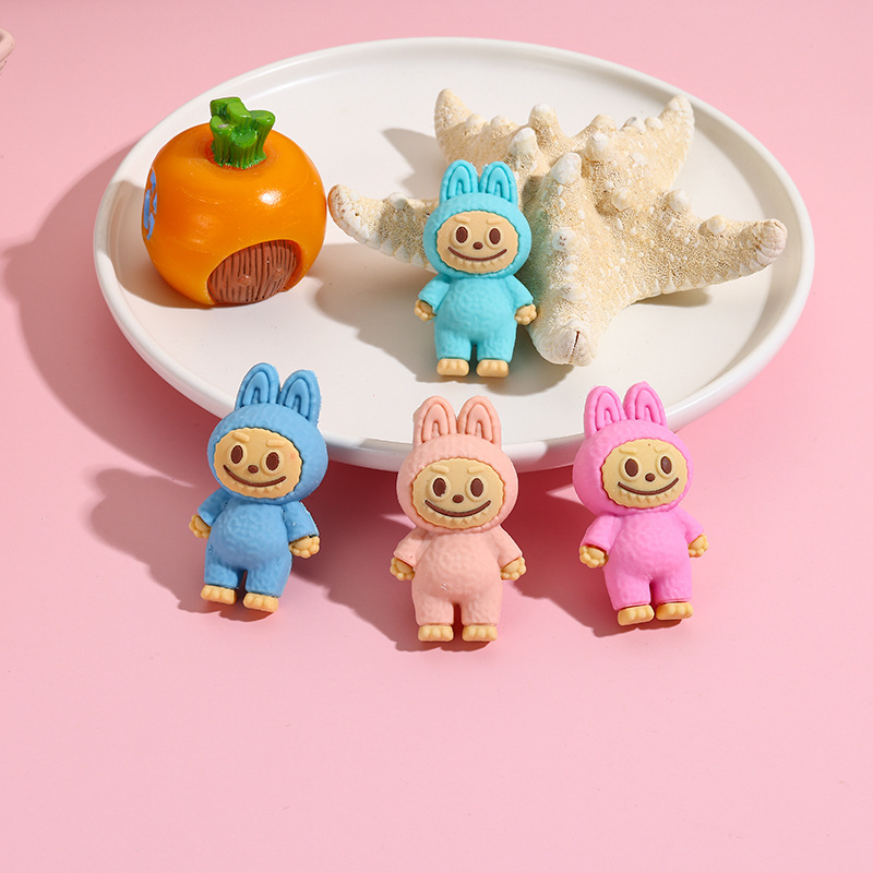 3D取り外し可能な新しい布消しゴムアニメかわいい人形プレゼント学生消しゴム国境を越えた文房具卸売り|undefined