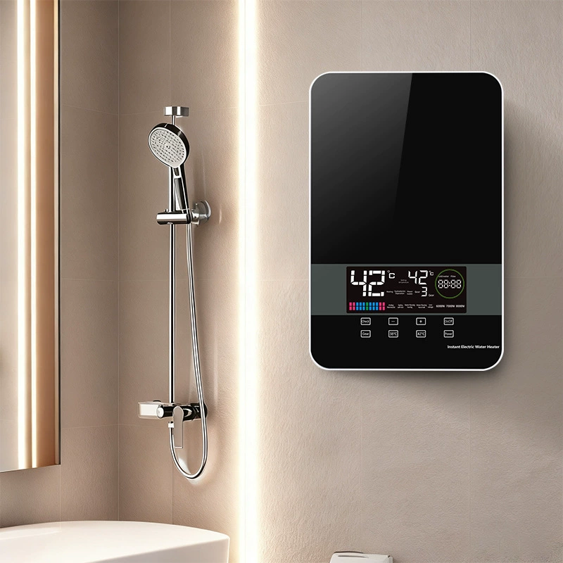 Заводская оптовая продажа новых электрических водонагревателей 2025 года, малогабаритных бытовых и гостиничных, с постоянной температурой, мгновенного нагрева воды для купания.