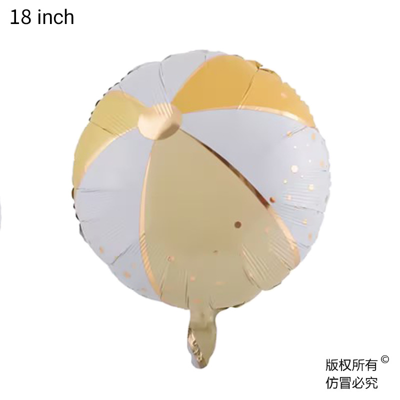 Nuevo balón de verano de playa Flamenco Balón de película de aluminio Decoración de boda Balón de aluminio