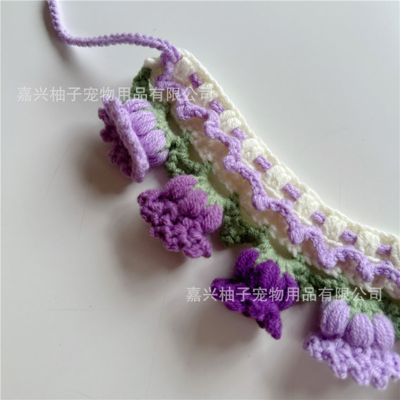 Wind chime flower purple