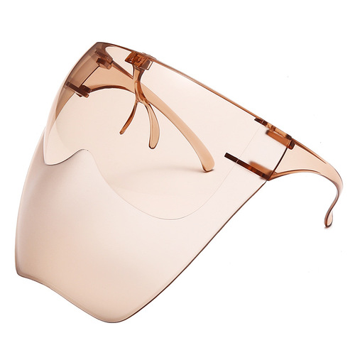 Protective mask frosted protective face mask multi-color glasses anti-splash space mask anti-fog transparent eye protection new style