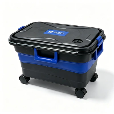 Premium Car Wash Bucket with: High pressure car wash water gun