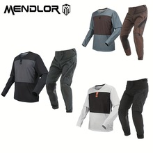 2025 高端带拉链口袋 骑行服户外越野摩托车服速降服山地自行车服