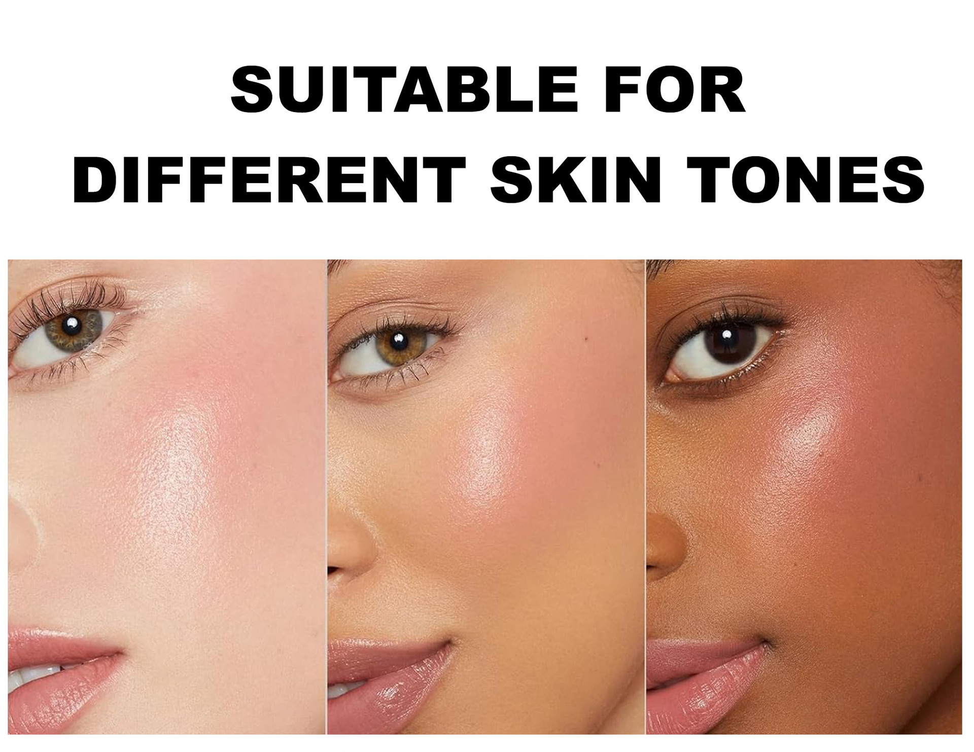 Cross-border Jelly Blush Stick handaiyan Solid Blush High-gloss Contouring Multi-Purpose Cream Matte Thermochromic Blush Cream undefined