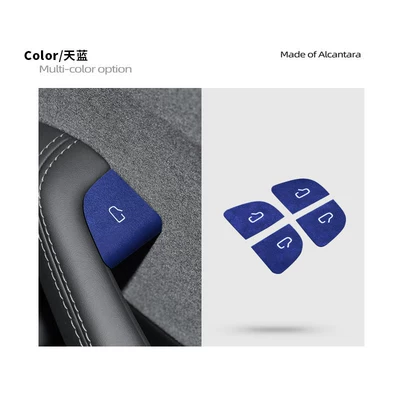 Switch Reminder Stickers, Suede – Other Automotive Interior Supplies - sky-blue-25-26-new-version-y3