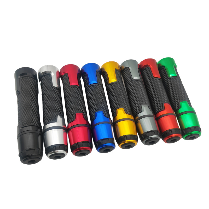 Motorcycle Handlebar Cover Cnc Modified Handlebar Rubber Cover 22mm Handlebar Universal Handlebar Rubber Cross-Border Factory Direct Supply