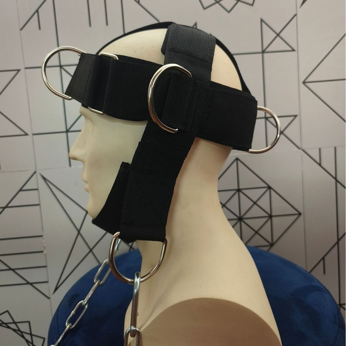 国境を越えた人気の工場直販頭と首のトレーナー肩の体重負荷筋力トレーニング頭と首のキャップトレーニングネックキャップ