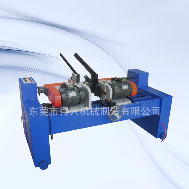 新型液压双头倒角机 管材坡口自动送料倒角设备