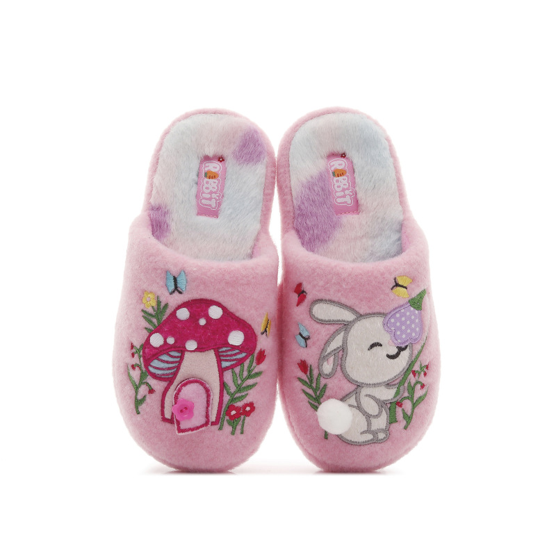 儿童拖鞋秋冬季2025新款外贸跨境室内家居防滑棉鞋kids slippers|undefined