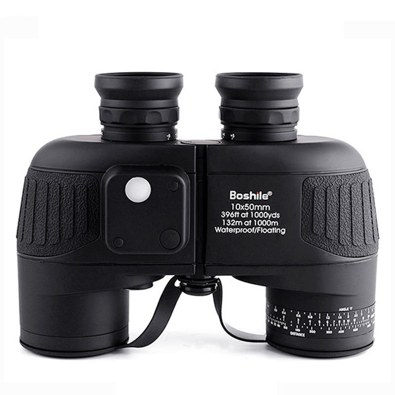 Boshile 10x50 Outdoor Binoculars Waterproof Hd With Compass Rangefinder_voghion.com