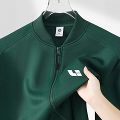棒球服秋季销售教育培训车企4S店工作服宽松上衣运动夹克外套logo