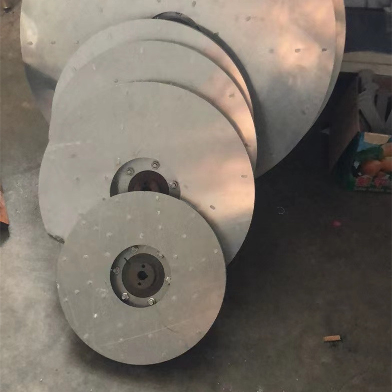 铂汇牌AZY40-1400-18.5 汽轮机轴封抽风机专用叶轮 铝镁合金材质