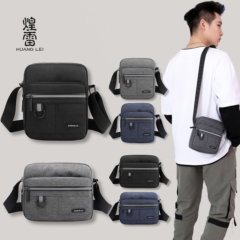 new pattern man Simplicity leisure time business affairs Messenger Bag oxford The single shoulder bag outdoors travel commute Men's bag