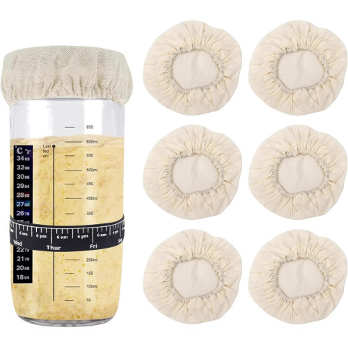 Cross-border fermentation tank accessories set culture dish cloth lid marker band feeding band stirrer stick