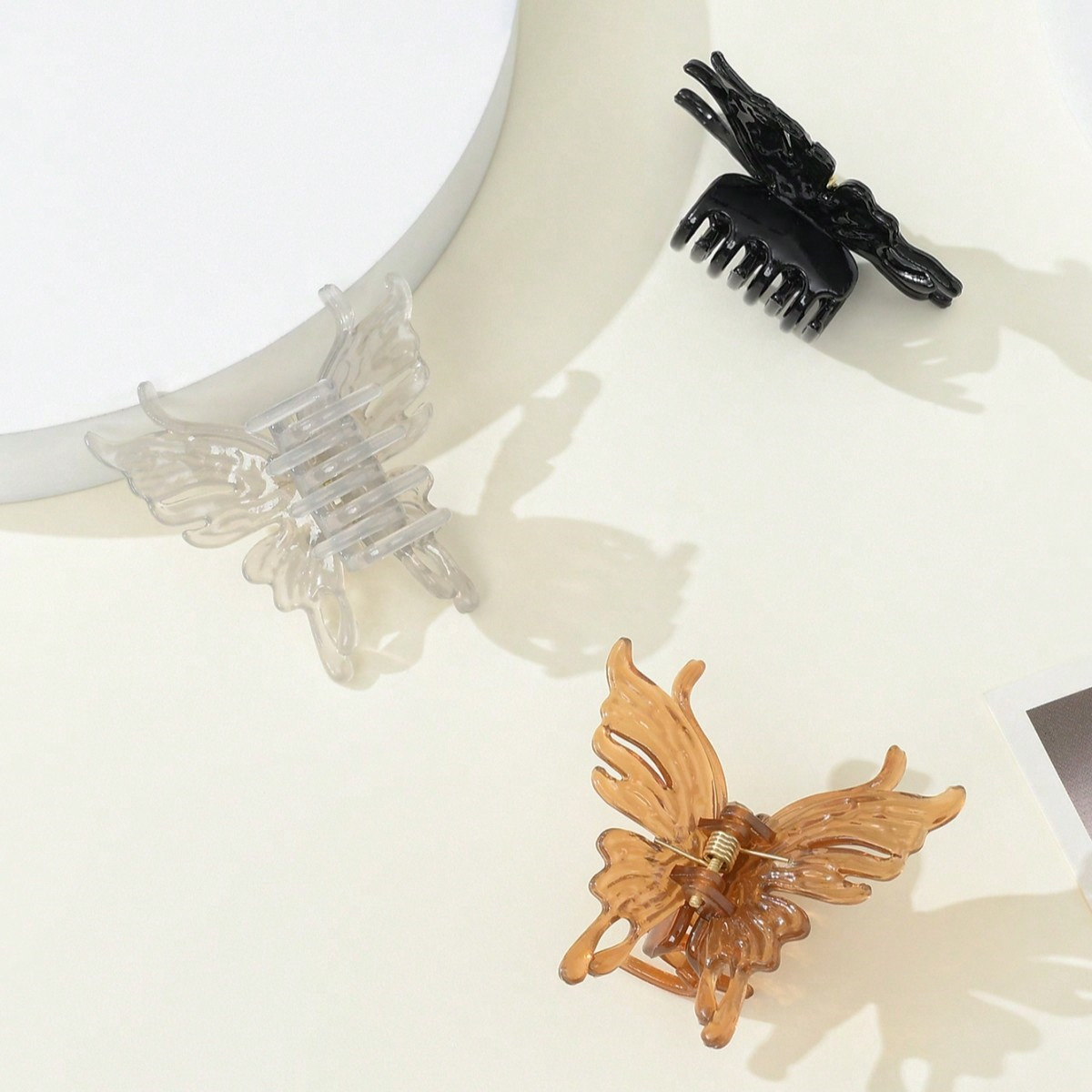 3-piezas pequeño tamaño clip helado mate niña niños mini lindo color horquilla roto pelo tiburón clip transfronterizo