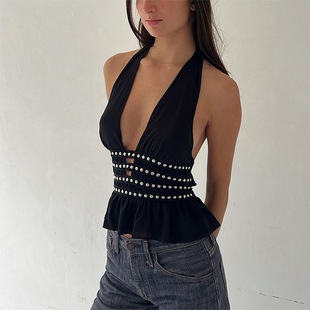 XY24278�ԸРC���V�I�첱����Ůins�W�tͬ�������L¶���ٴ�����
