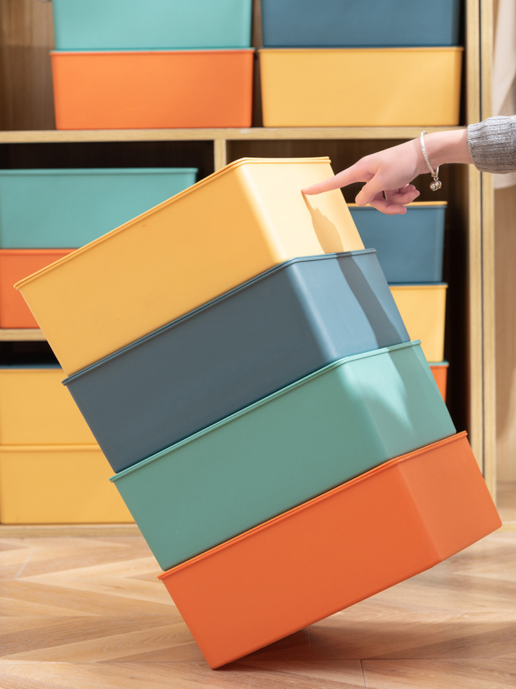 Caja de almacenamiento de ropa interior doméstica tres en uno dormitorio calcetines de sujetador de mujer ropa interior caja de almacenamiento de ropa interior fabricante en stock