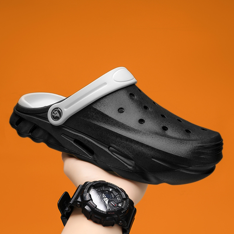 Pareja de zapatos de cavidad 2024 nuevo verano pisar mierda sensación de desgaste deportivo casual zapatos de playa para hombres y mujeres