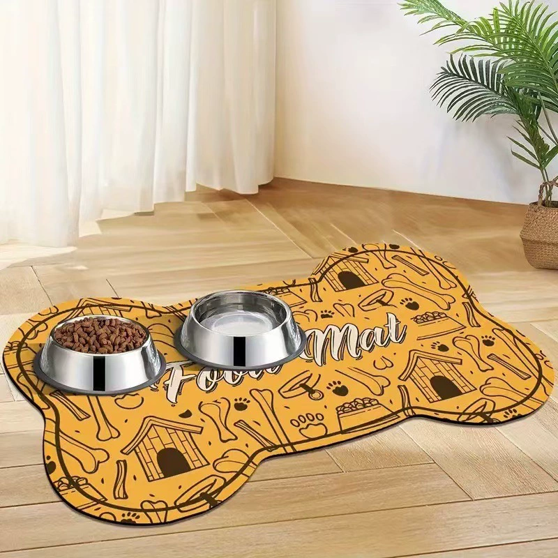 Коврик для собак с трансграничной маркировкой, коврик для собак второго поколения, диатомовая грязь, специальный коврик для кошек и собак, защищенный от брызг, впитывающий коврик для воды и мочи