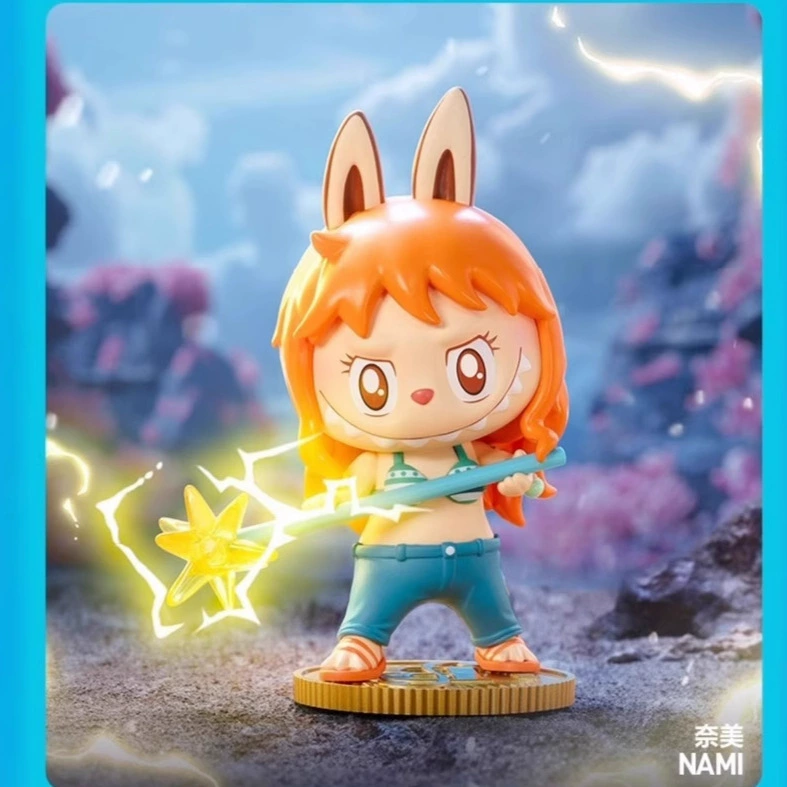POP MART THE MONSTERS×Neon Nautical Series Фигурка слепая коробка LABUBU подарок