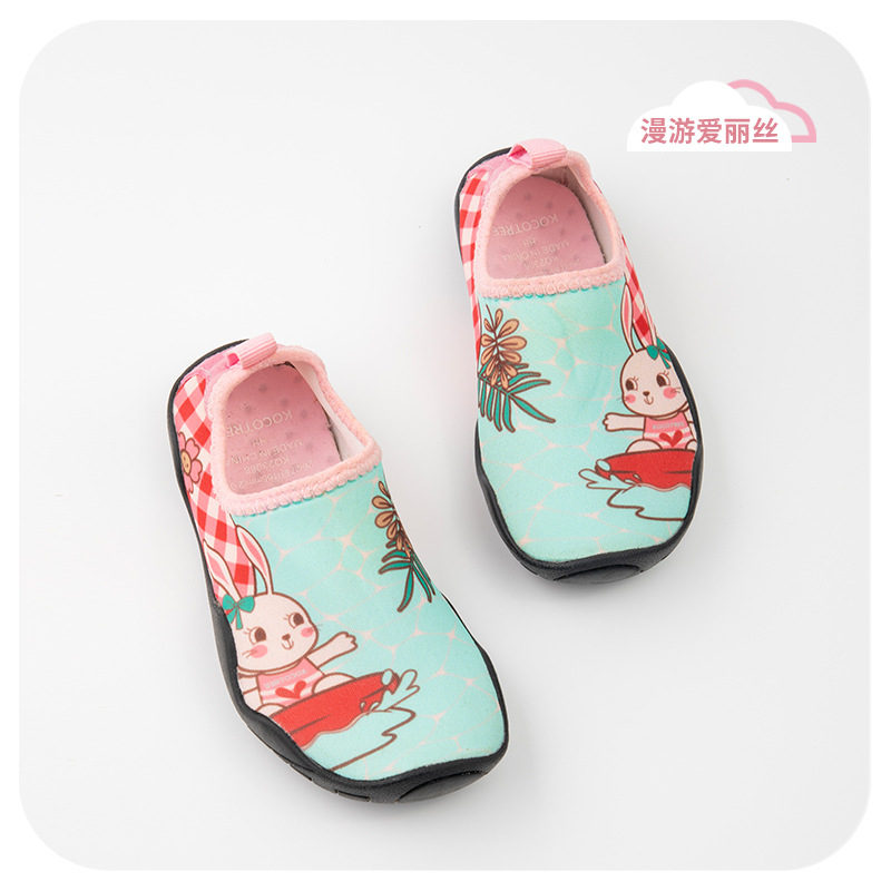 KK árbol zapatos de playa para niños antideslizante anti-corte niños niñas Bebé Zapatos aguas arriba parque acuático vadear natación calcetines Zapatos
