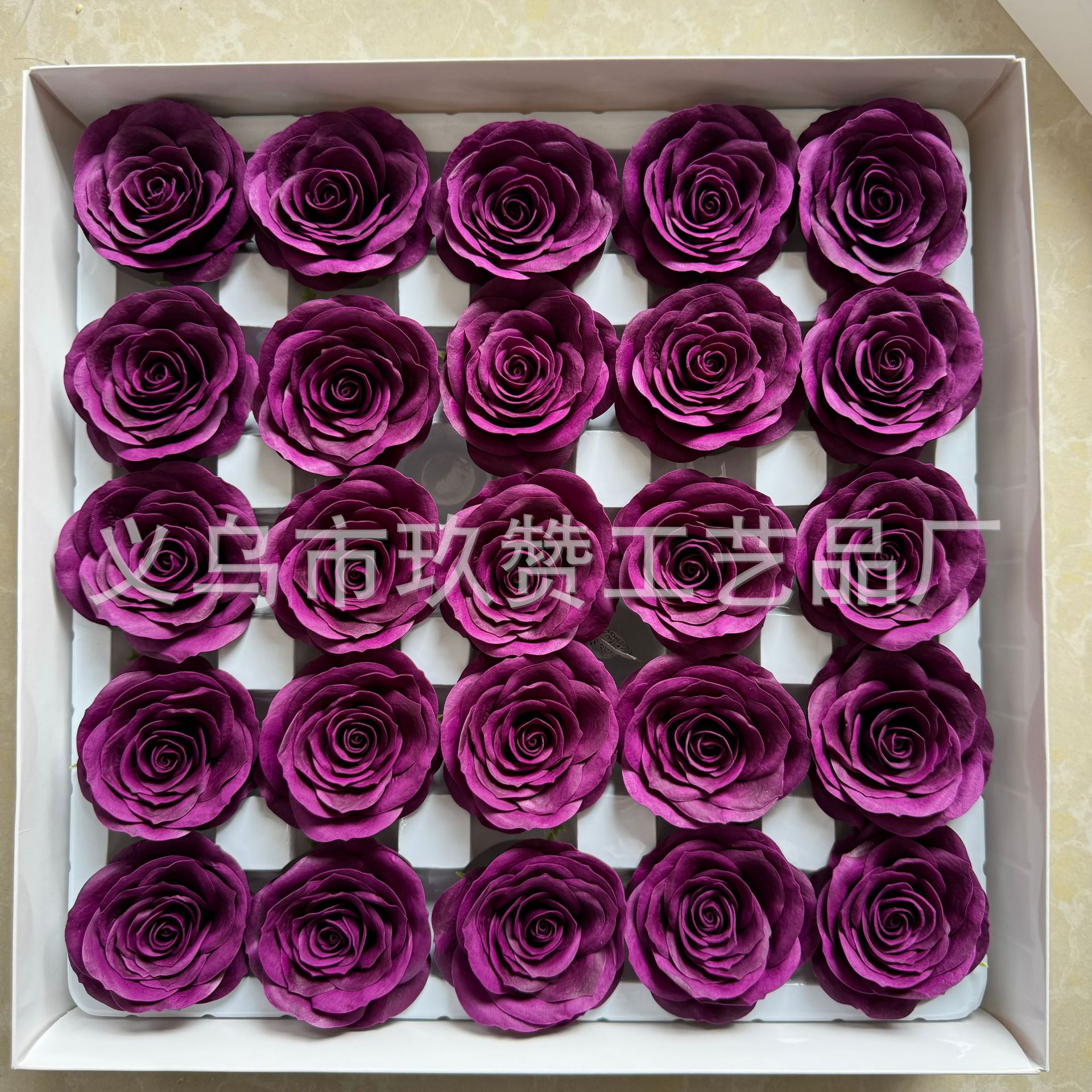 Purple rose sauce Z-27 (25 pieces per box, single box without color mixing)