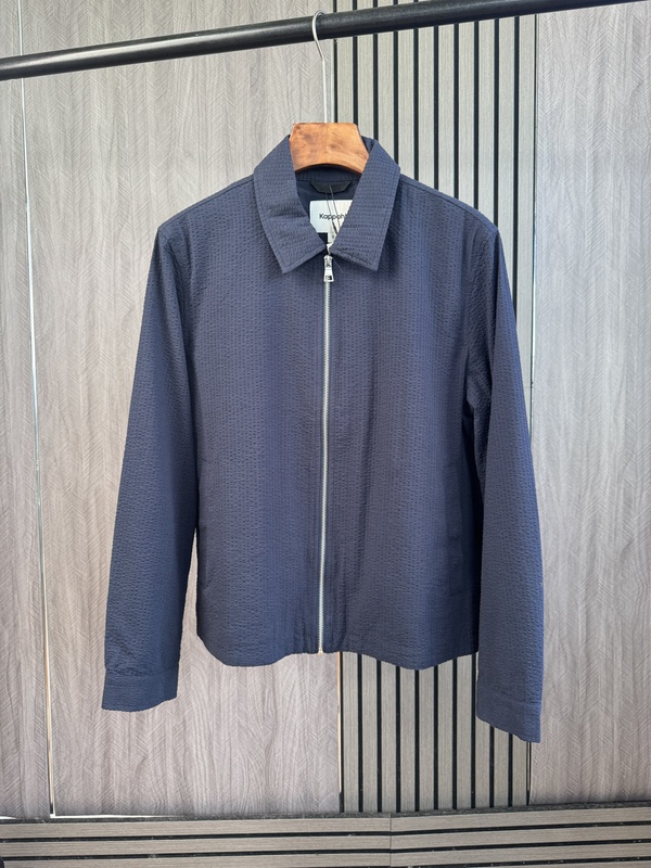 Niche Brand Hot Item! New Seersucker Fabric! Spring Men's Smooth, Delicate, Lightweight Casual Lapel Jacket